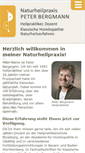 Mobile Screenshot of naturheilpraxis-bergmann.info